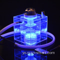 pẹlu LED ina yika shisha